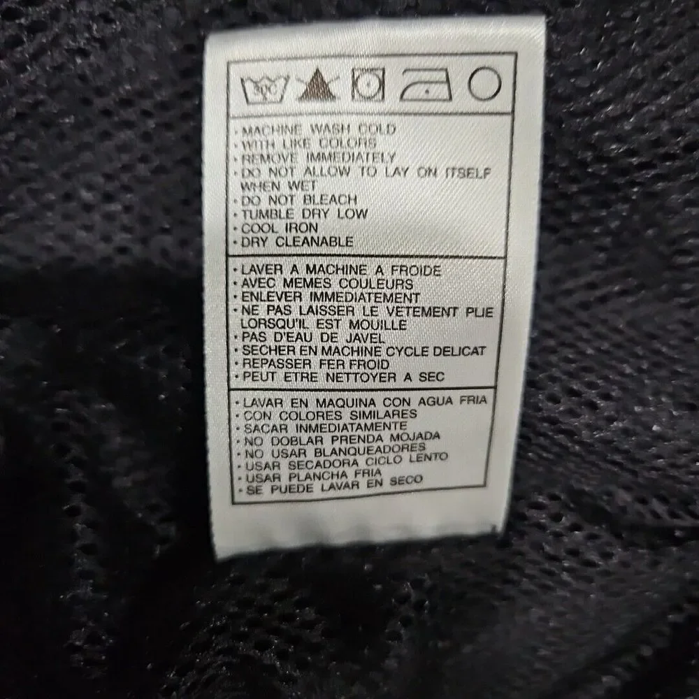 Nike Nylon‎ Jacket Men XL Black Gray Vintage Full Zip Oversized Windbreaker Y2K